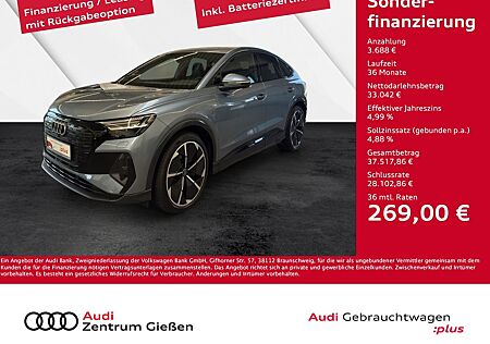 Audi Q4 e-tron Sportback 50 quattro S line Black AHK