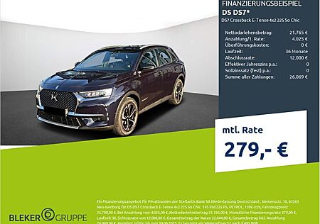 DS Automobiles DS7 Crossback E-Tense 4x2 225 So Chic