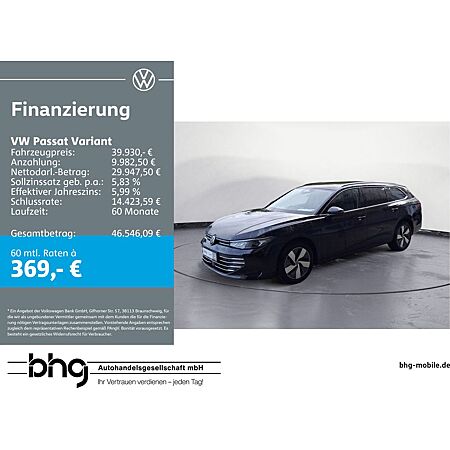 VW Passat Variant leasen