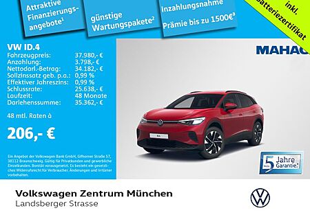 VW ID.4 Volkswagen Pro MOVE 210kW AHK ACC CCS LED Navi Rear Vi