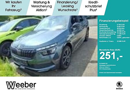 Skoda Kamiq Monte Carlo PANO*NAVI*LED*AHK*KAMERA*ACC*