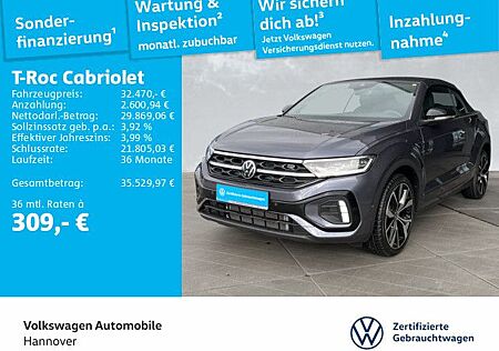 VW T-Roc Volkswagen Cabriolet 1.5 TSI DSG R-Line 19LM Navi LED
