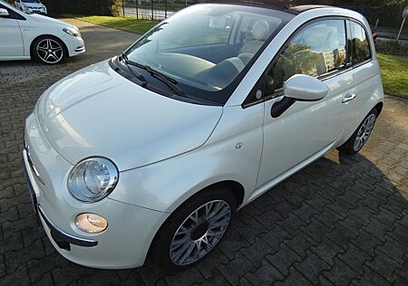 Fiat 500 Cabrio*PDC*KLIMA*FALTDACH*USB*BLUETOOTH*ALU*