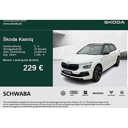 Skoda Kamiq leasen