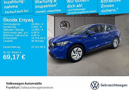 Skoda Enyaq 50 Studio Sprachsteuerung Spurhalteassiste