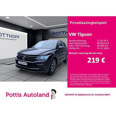 VW Tiguan leasen
