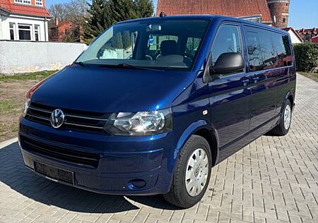 VW T5 Caravelle Volkswagen Top Ausstattung Lang 2x Schiebetür