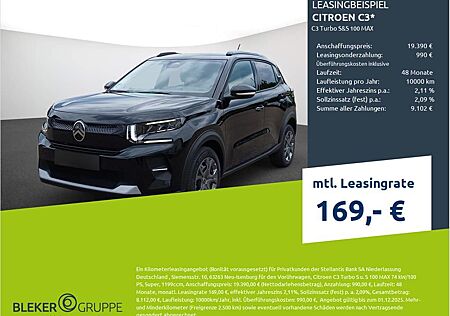 Citroën C3 gebraucht kaufen Citroën C3 Turbo 100 S&S Max