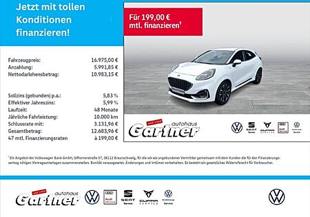 Ford Puma ST-Line Vignale 1.0 EcoBoost LED NAVI LEDER