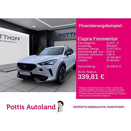 Cupra Formentor leasen