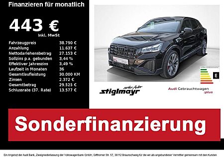 Audi Q2 S line 35 TFSI S-tronic ACC+AHK+LEDER+MATRIX