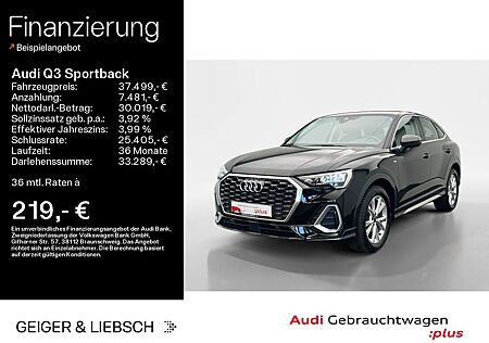 Audi Q3 Sportback 35 TFSI S-LINE*NAVI-PLUS*KAMERA*VIR