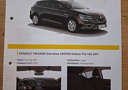 Renault Megane TCe 140 GPF Limited Grandtour Limited