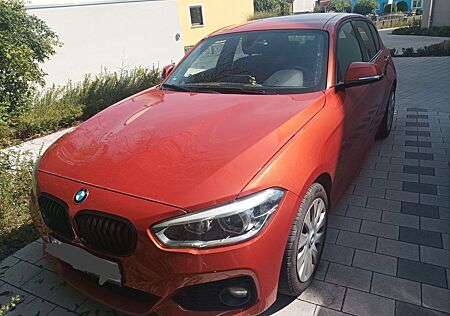 BMW 118i M Sport M Sport Valencia Orange metallic