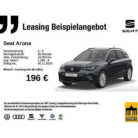 Seat Arona leasen