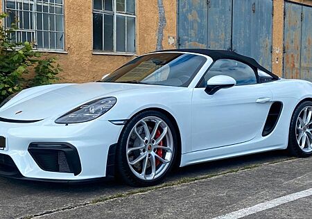 Porsche Boxster 718 Spyder Schalter gr.Inspektion+Approved NEU!