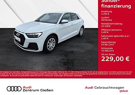Audi A1 Sportback 25 TFSI advanced LED smartphone int