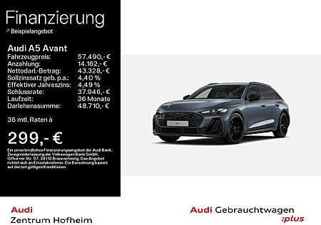 Audi A5 Avant 40 TFSI 2x S line S tro*B&O*HUD*Standh*