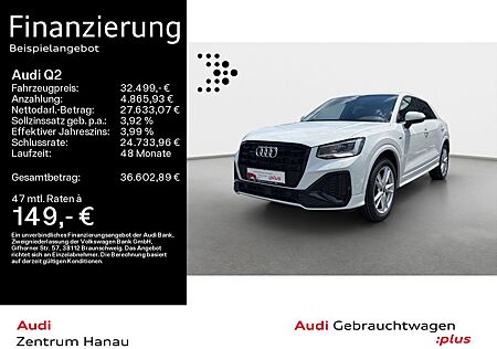 Audi Q2 40 TFSI quattro S-LINE*LED*AHK*LEDER*NAVI-PLU