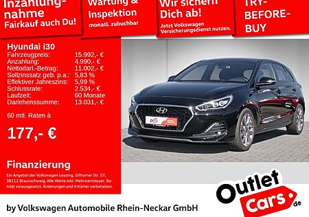 Hyundai i30 Passion+ 1.4 Klima PDC LED Navi SHZ Spur-Ass