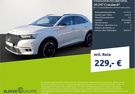 DS Automobiles DS7 Crossback BlueHDi 130 Performance Line+