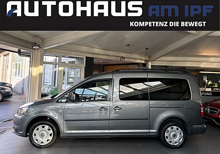 VW Caddy Volkswagen Maxi AHK+7 SITZER+SCHECKHEFTGEPFLEGT