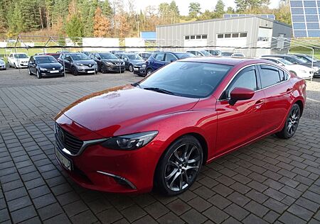 Mazda 6 Lim. Sports-Line,*Vollaustattung, Rubinrot