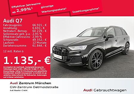 Audi Q7 50 TDI qu. tiptr. S line edition StdHzg/B&O/A