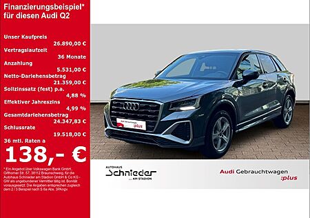 Audi Q2 S line 30 TFSI Navi CarPlay AHK Sportsitze Sc