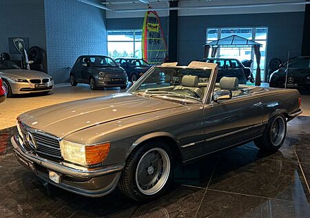 Mercedes-Benz SL 280 R107 Leder Lorinser-16" Windschott H-Zula