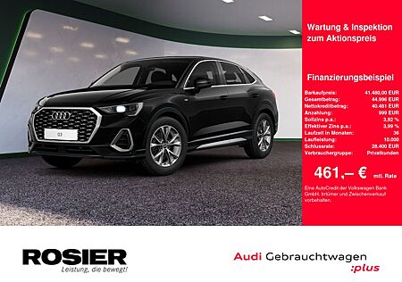 Audi Q3 Sportback S line 35 TDI S tronic ACC NAVI SHZ