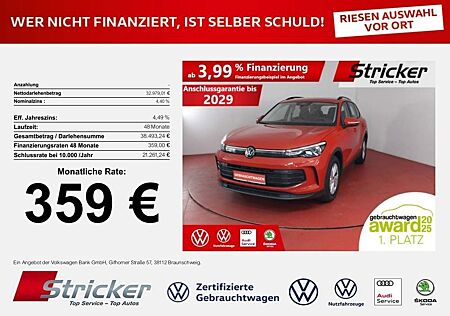 VW Tiguan Volkswagen 1.5eTSI 359,-ohne Anzahlung Navi AHK Kame