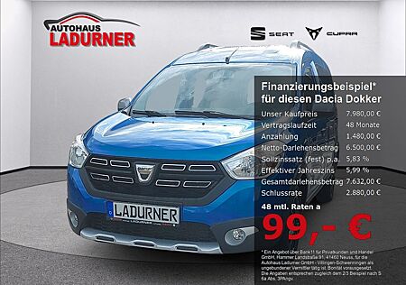 Dacia Dokker Stepway 1.2 TCe *Navi DAB SHZ Tempomat PD