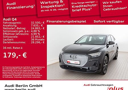 Audi Q4 e-tron Q4 35 e-tron Sportback VIRTUAL SITZHZG MATRIX