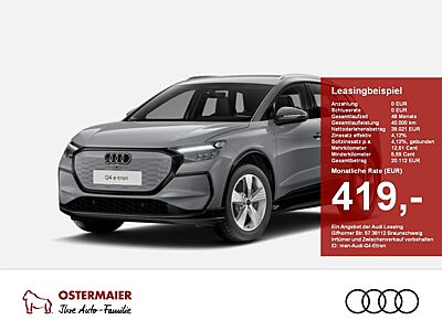 Audi Q4 e-tron SUV NEU 419€ BRUTTO NAVI,19,SITZHZG