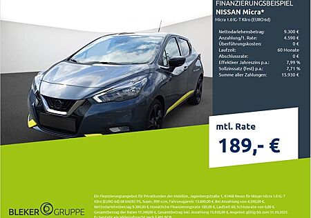 Nissan Micra 1,0 IG-T Xtronic 92 PS Tekna