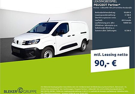 Peugeot Partner 1.5BlueHDi 100 L2H1erhöhte Nutzlast(EU6