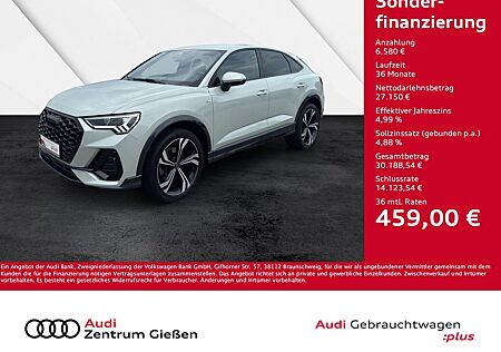 Audi Q3 Sportback 40 TFSI quattro S line Black AHK Na