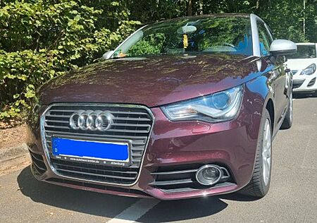 Audi A1 violett TOP Zustand TÜV neu Navi SHZ etc