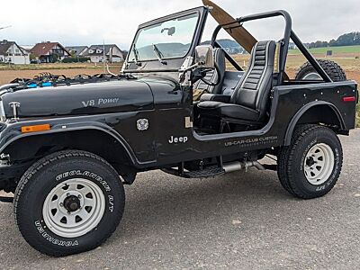 Jeep CJ7 5,0 V8 Quadra-Trac 3 Gang Automatik