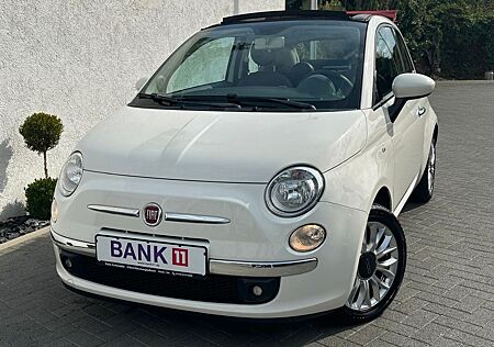 Fiat 500 Lounge/Cabrio/Allwetter/Gepflegt-