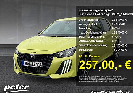 Peugeot 208 Active 100 EAT8 +Klima+SHZ+Tempomat