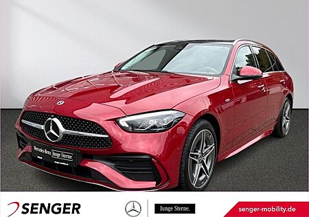 Mercedes-Benz C 300 T e AMG Panorama Burmester Ambiente AHK
