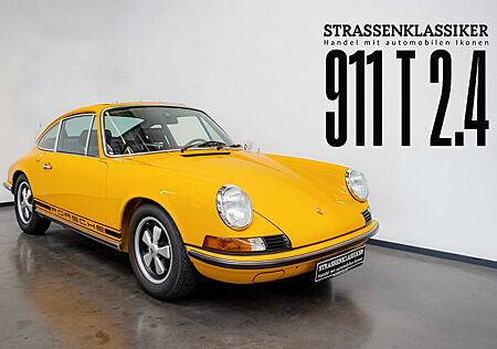 Porsche 911 Urmodell 911T 2.4 Ölklappe Signalgelb Schiebedach