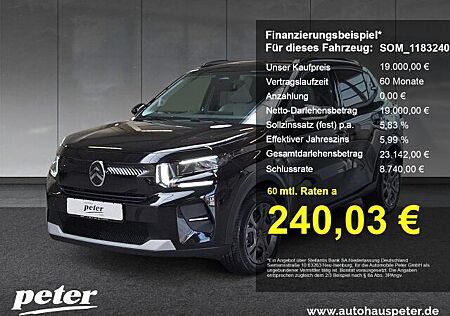Citroën C3 MAX 100PS +Navi+Head-UP+Kamera+Klima