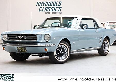 Ford Mustang 289 V8 Coupé Silver blue/Servolenkung