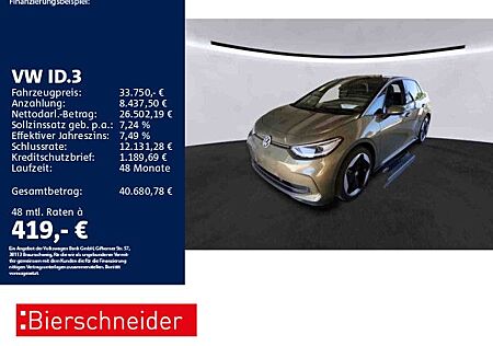 VW ID.3 Volkswagen Pro S 20 DCC MATRIX HuD 360