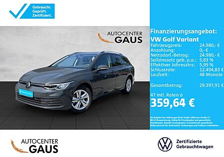 VW Golf Volkswagen VIII Variant Life 1.0 TSI Navi*Kamera*Light