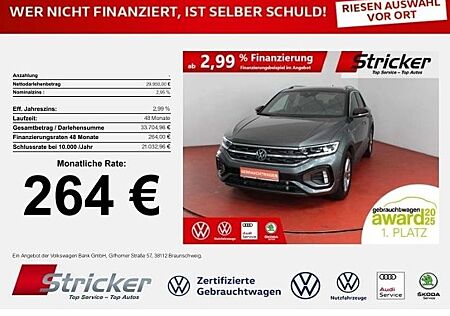 VW T-Roc Volkswagen R-Line 1.5TSI DSG 264,-ohne Anzahlung Navi
