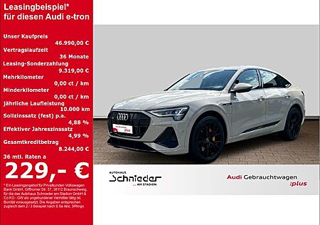 Audi e-tron Sportback 55 quattro S line HUD Luftfeder